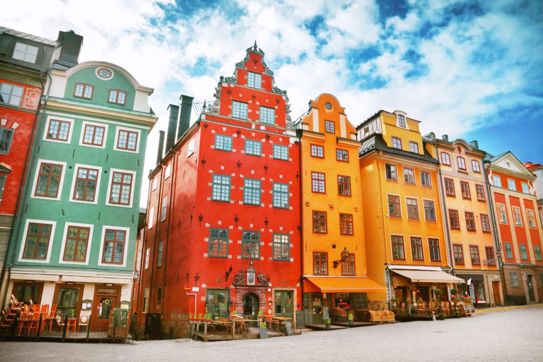 Stortorget place in Gamla stan, Stockholm, Sweden